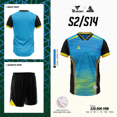 ÁO BÓNG ĐÁ S2/S14